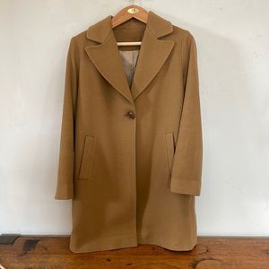Wool and Cashmere Pea Coat